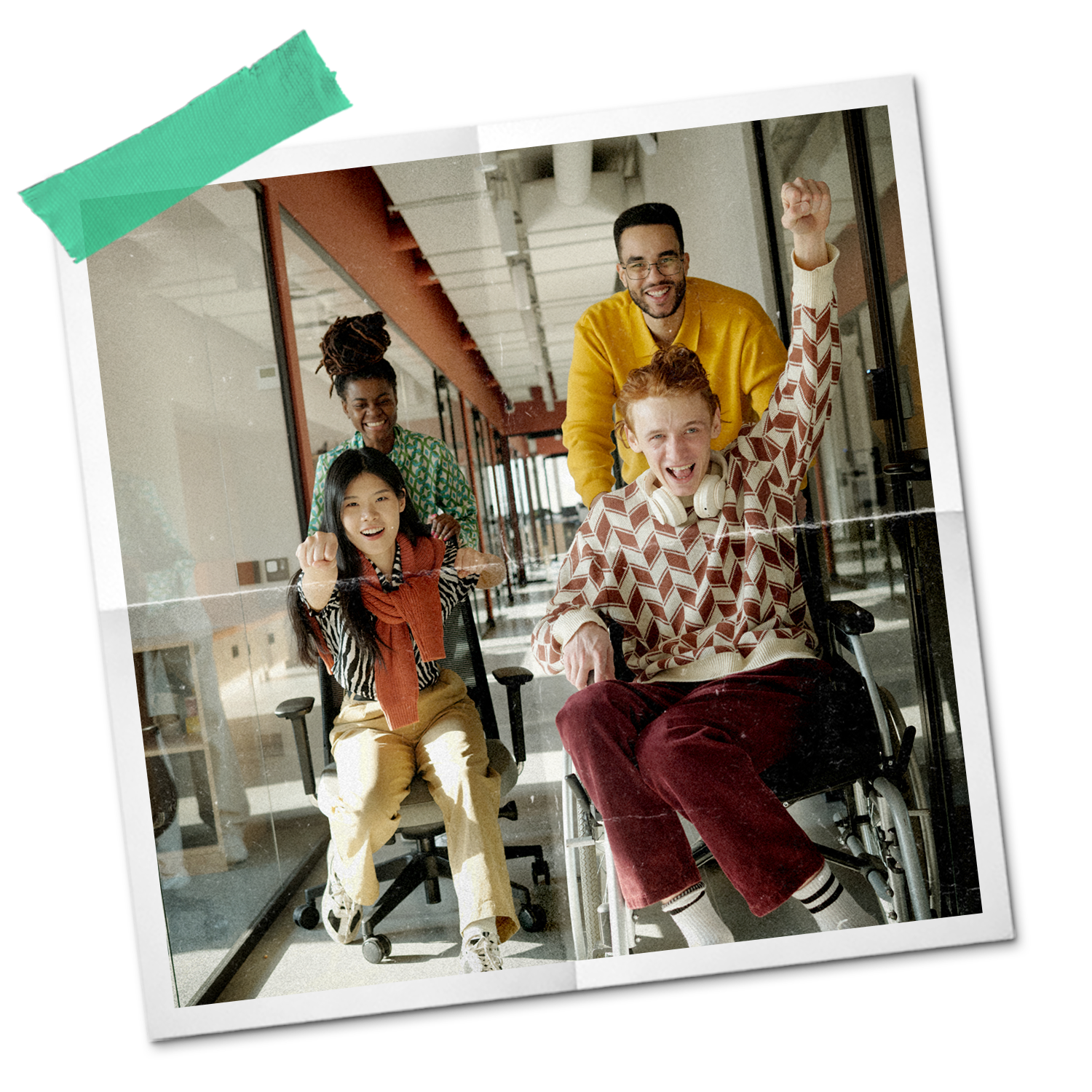 1 celebrating success